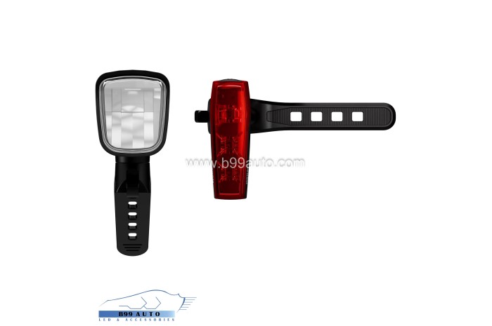 Osram LEDsBIKE RACE 80 SET első+hátsó Kerékpár lámpa készlet